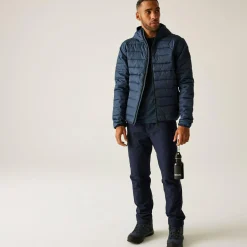 Regatta Veste à capuche Homme matelassée isolante HELFA |<Homme Doudounes|Vestes Isolantes