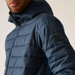 Regatta Veste à capuche Homme matelassée isolante HELFA |<Homme Doudounes|Vestes Isolantes