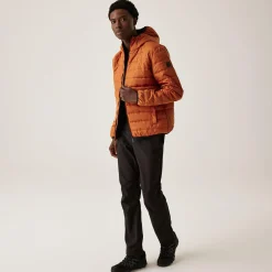 Regatta Veste à capuche Homme matelassée isolante HELFA |<Homme Doudounes|Vestes Isolantes