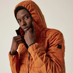 Regatta Veste à capuche Homme matelassée isolante HELFA |<Homme Doudounes|Vestes Isolantes