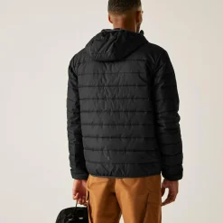 Regatta Veste à capuche Homme matelassée isolante HELFA |<Homme Doudounes|Vestes Isolantes