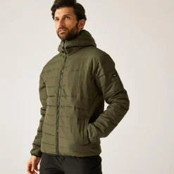 Regatta Veste à capuche Homme matelassée isolante HELFA |<Homme Doudounes|Vestes Isolantes