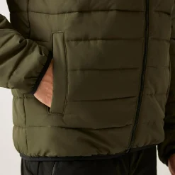 Regatta Veste à capuche Homme matelassée isolante HELFA |<Homme Doudounes|Vestes Isolantes