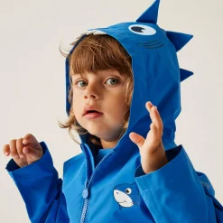 Regatta Veste à capuche Junior imperméable et légère avec imprimés animal |<Enfant Vêtements Garçon|Vestes Légères