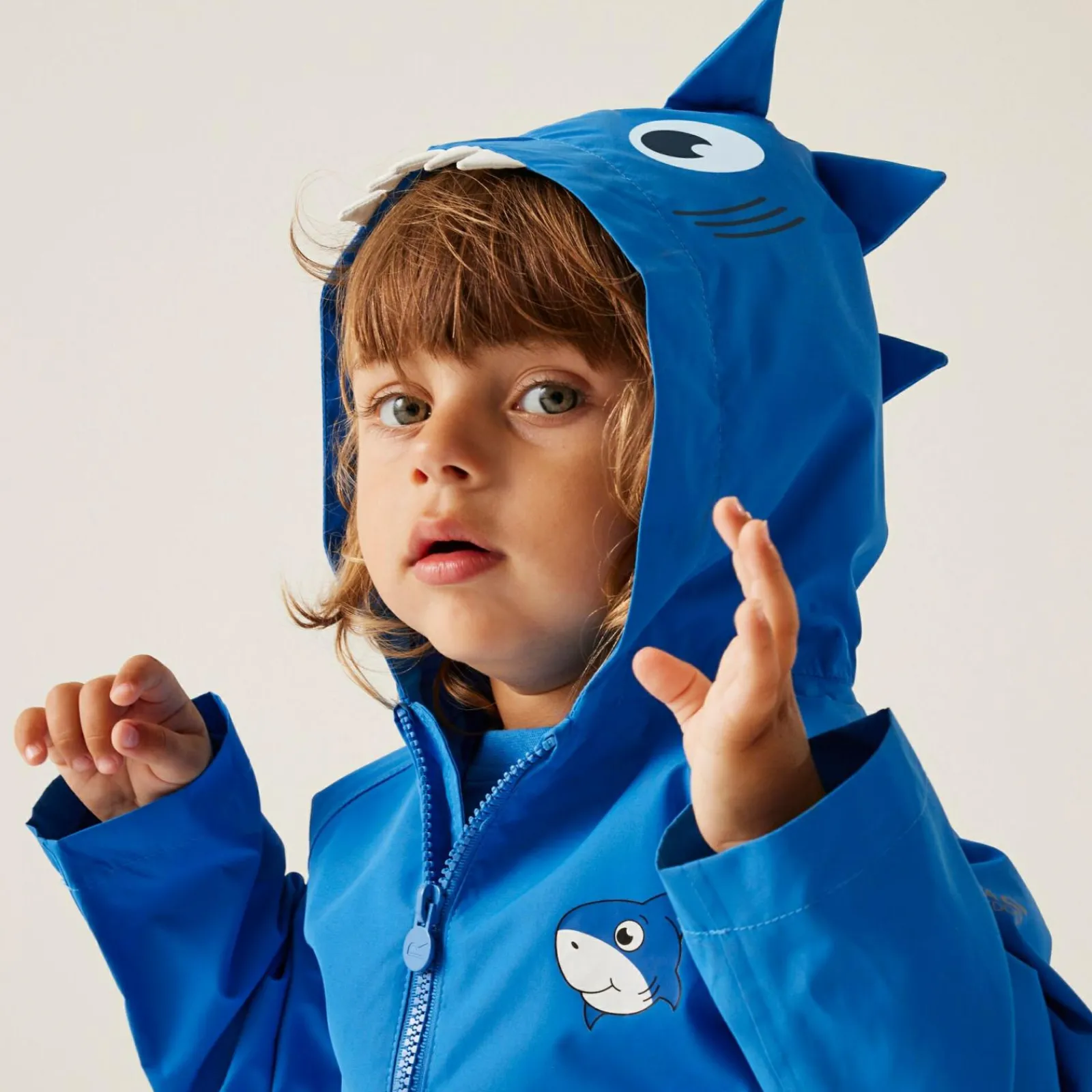 Regatta Veste à capuche Junior imperméable et légère avec imprimés animal |<Enfant Vêtements Garçon|Vestes Légères