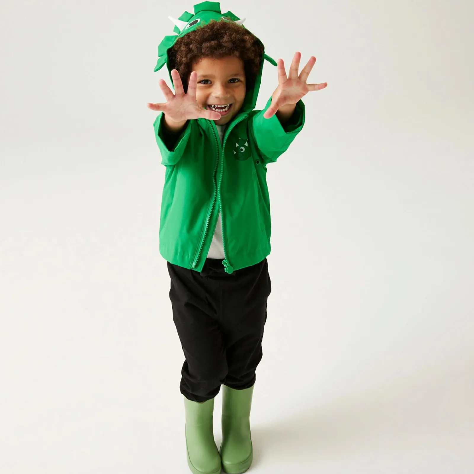 Regatta Veste à capuche Junior imperméable et légère avec imprimés animal |<Enfant Vêtements Garçon|Vestes Légères