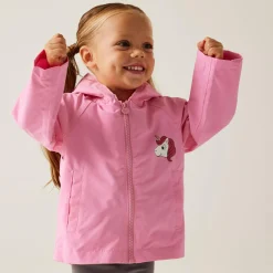 Regatta Veste à capuche Junior imperméable et légère avec imprimés animal |<Enfant Vêtements De Fille|Vestes Légères