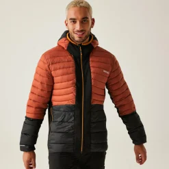 Regatta Veste à capuche Leedre Hybrid pour homme |<Homme Vestes Hybrides