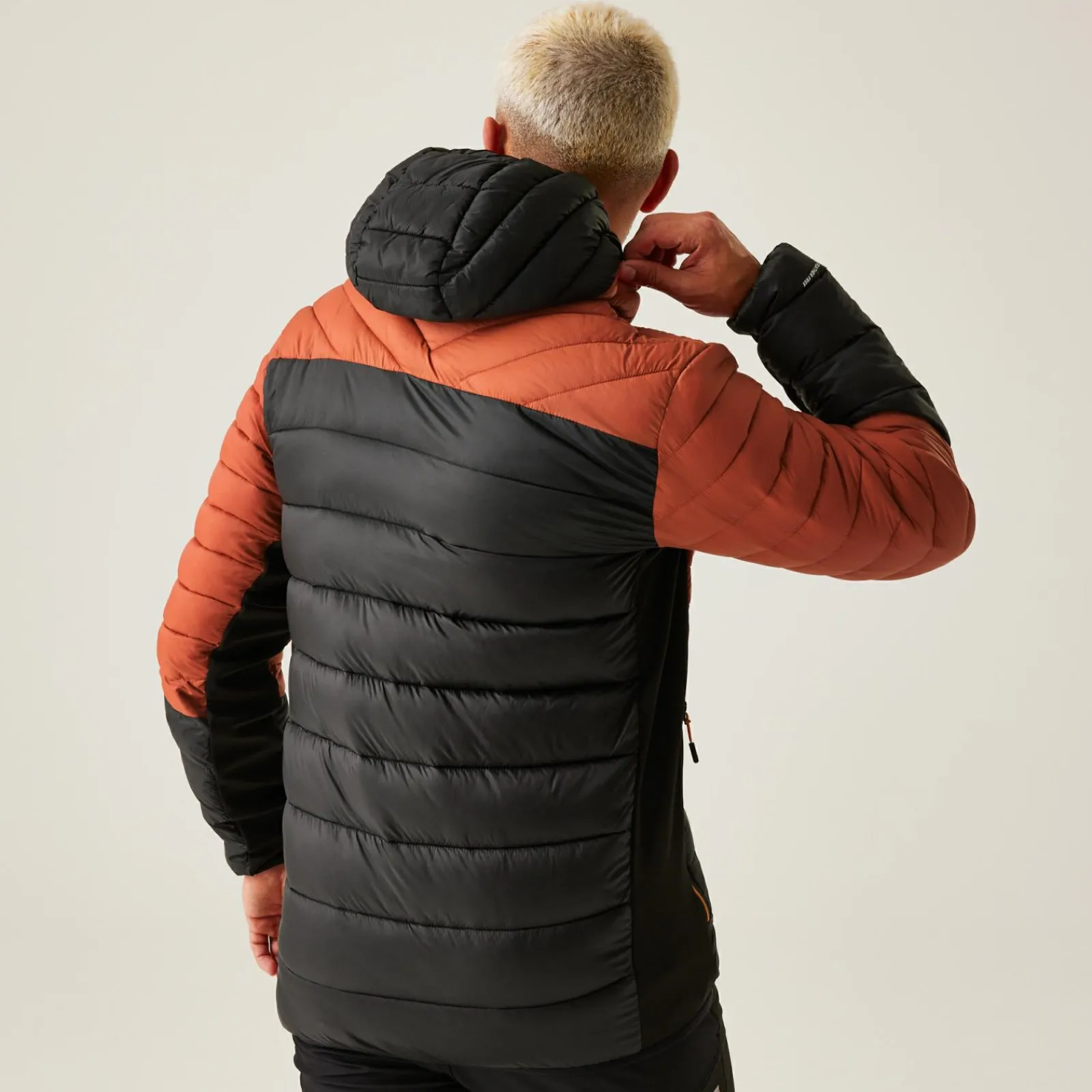 Regatta Veste à capuche Leedre Hybrid pour homme |<Homme Vestes Hybrides