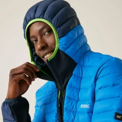 Regatta Veste à capuche Leedre Hybrid pour homme |<Homme Vestes Hybrides