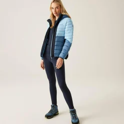 Regatta Veste à capuche Leedre Hybrid pour femme |<Femme Vestes Hybrides