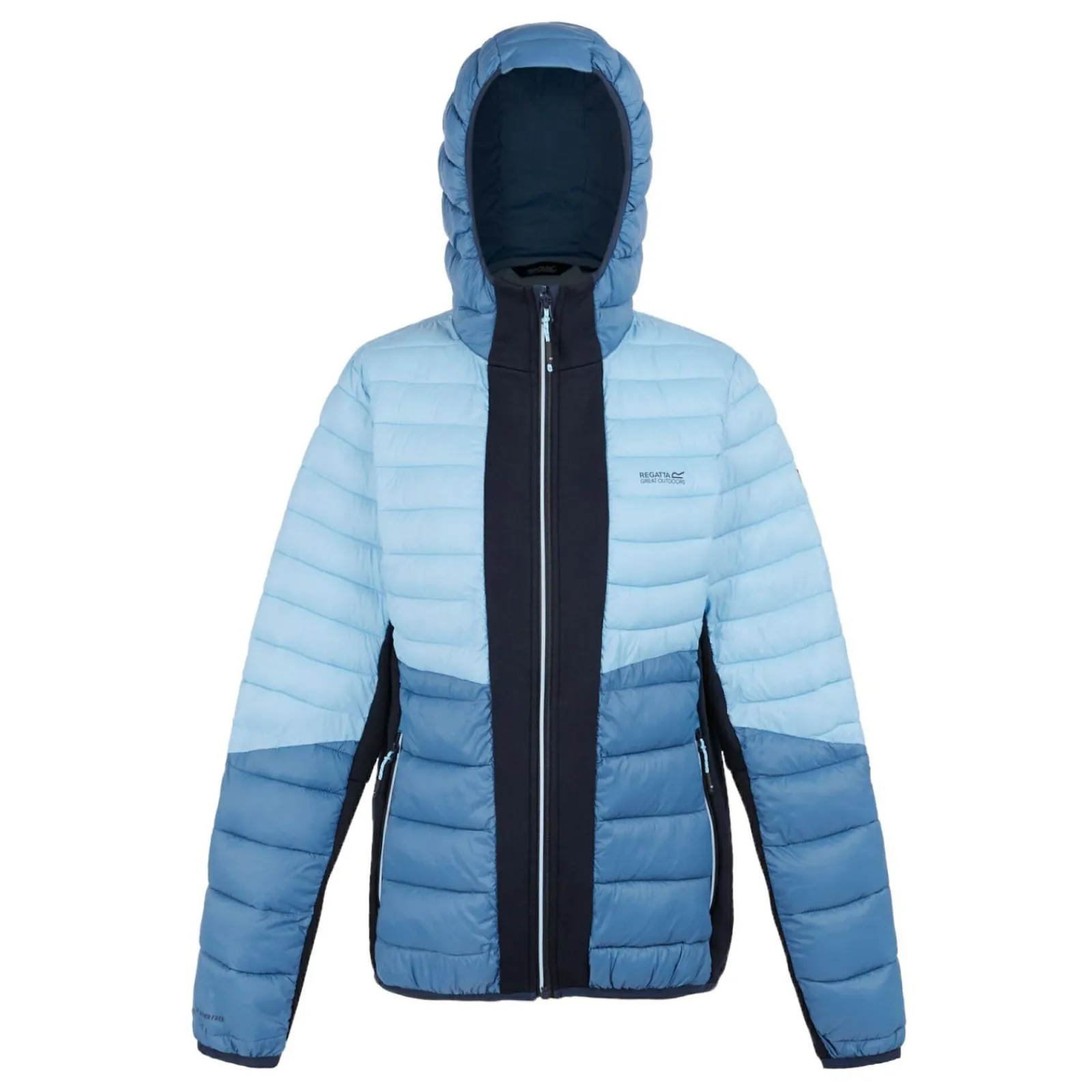 Regatta Veste à capuche Leedre Hybrid pour femme |<Femme Vestes Hybrides