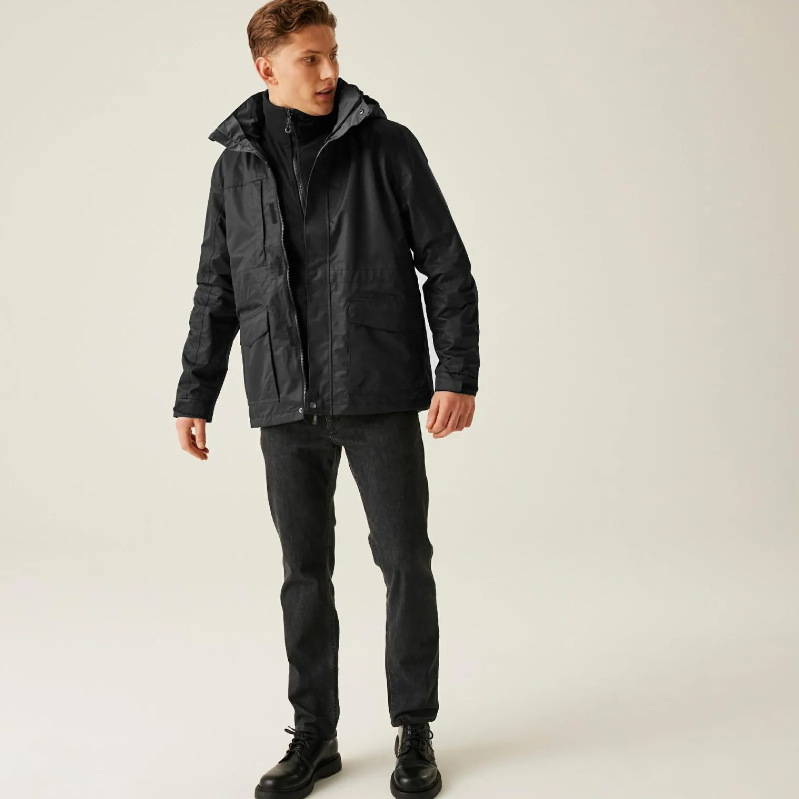 Regatta Veste 3 en 1 imperméable et respirante Homme Benson III |<Homme Vestes & Manteaux|Vestes