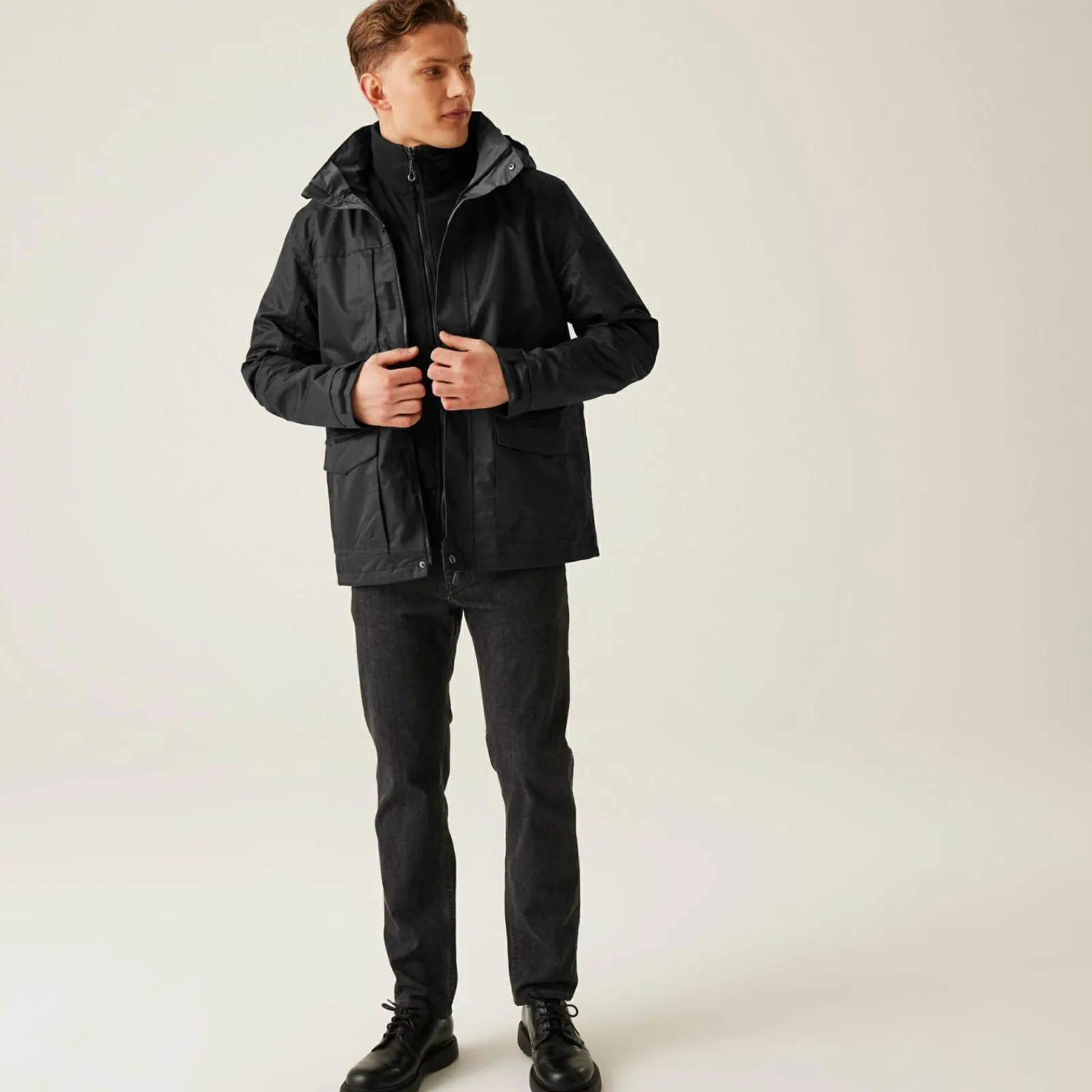 Regatta Veste 3 en 1 imperméable et respirante Homme Benson III |<Homme Vestes & Manteaux|Vestes