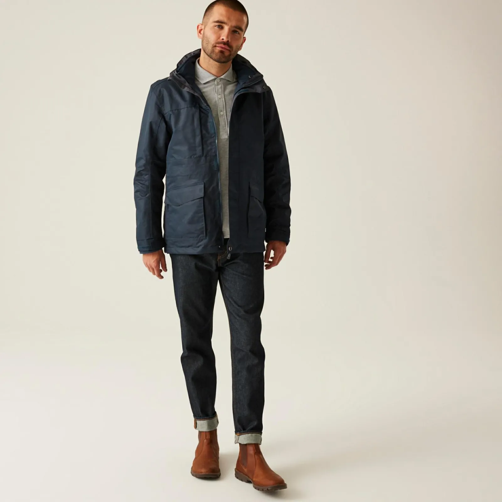Regatta Veste 3 en 1 imperméable et respirante Homme Benson III |<Homme Vestes & Manteaux|Vestes