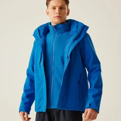 Regatta Veste 3 en 1 stretch imperméable Homme KINGSLEY |<Homme Vestes & Manteaux|Vestes