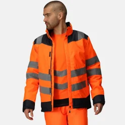 Regatta Veste chauffante Homme thermique 5000 Hi-Vis |<Femme Vestes Chauffantes|Vestes Chauffantes