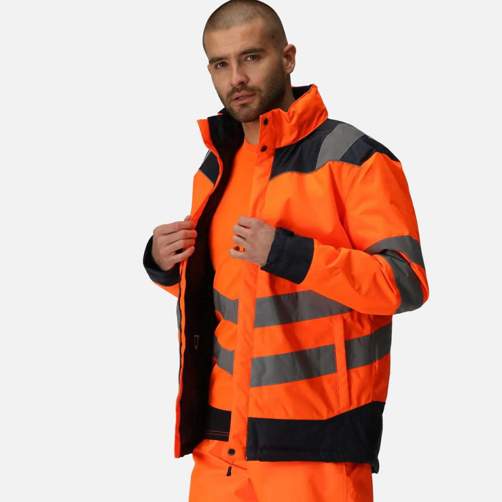 Regatta Veste chauffante Homme thermique 5000 Hi-Vis |<Femme Vestes Chauffantes|Vestes Chauffantes