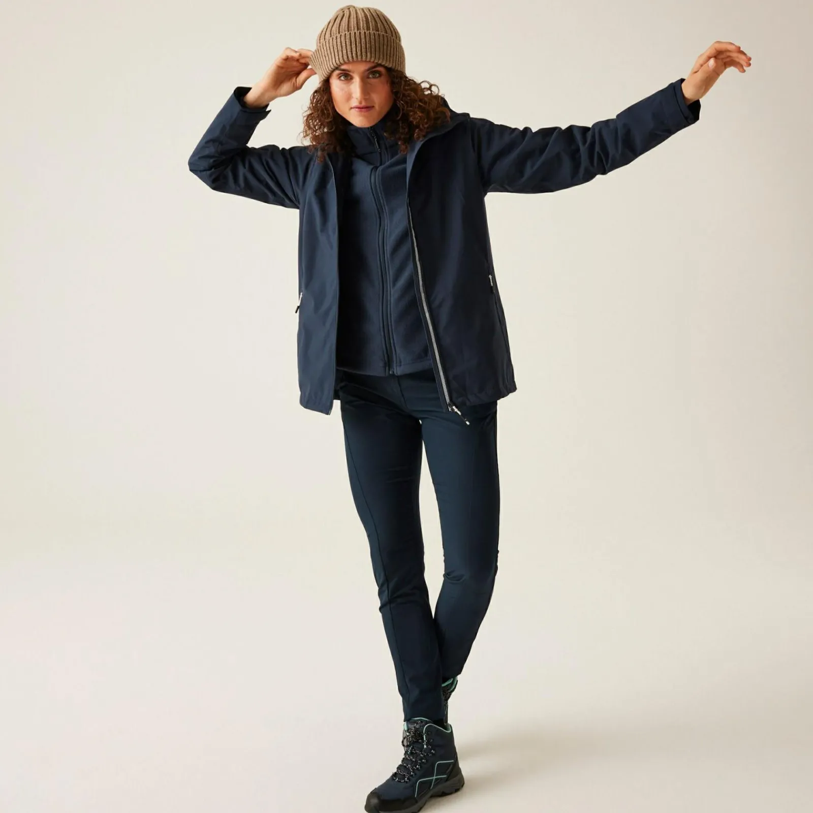 Regatta Veste 3-en-1 Coriver pour femme |<Femme Vestes 3 En 1|Vestes Chaudes