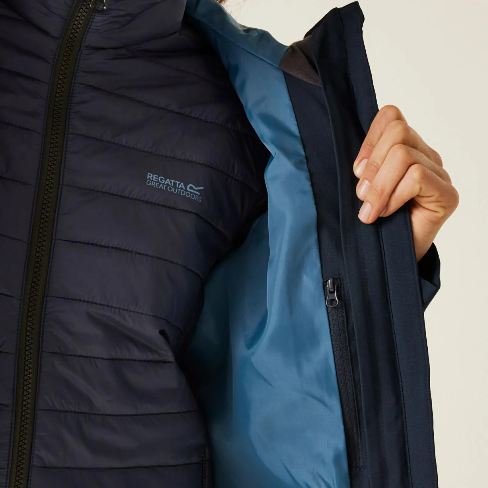 Regatta Veste 3-en-1 Denbury V pour femme |<Femme Vestes 3 En 1|Vestes Chaudes