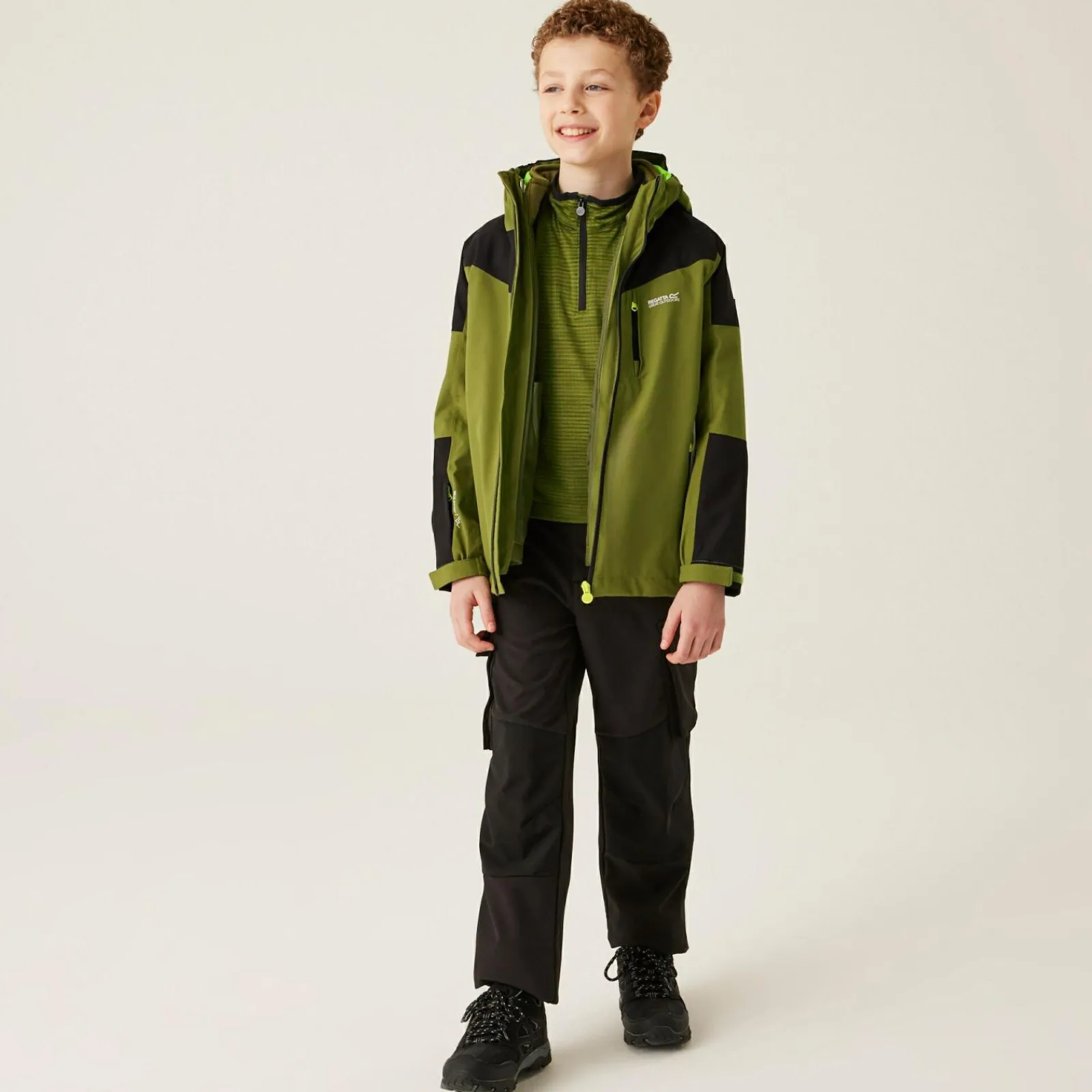 Regatta Veste 3-en-1 Trekktain pour garçon |<Enfant Vestes 3 En 1|Vestes Imperméables