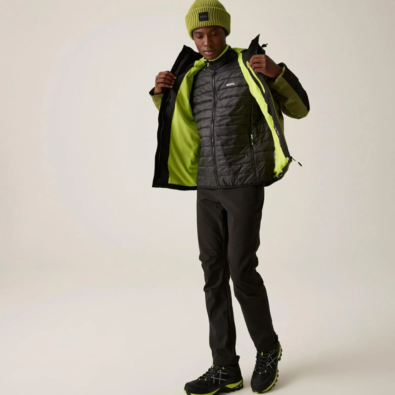 Regatta Veste 3-en-1 Wentwood IX pour homme |<Homme Vestes 3 En 1|Vestes Imperméables