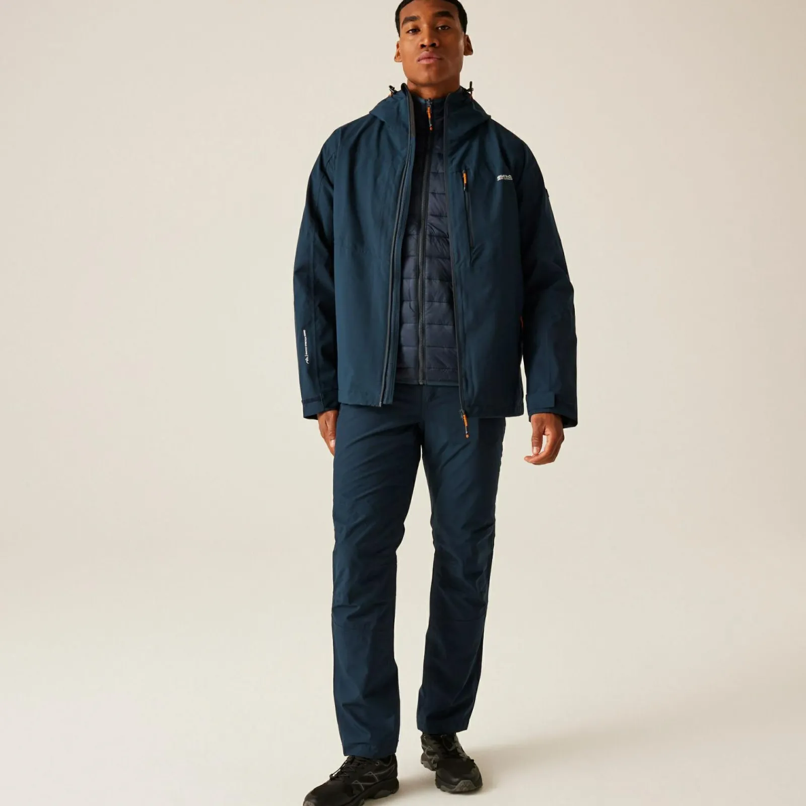 Regatta Veste 3-en-1 Wentwood IX pour homme |<Homme Vestes 3 En 1|Vestes Imperméables