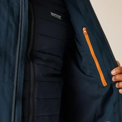 Regatta Veste 3-en-1 Wentwood IX pour homme |<Homme Vestes 3 En 1|Vestes Imperméables