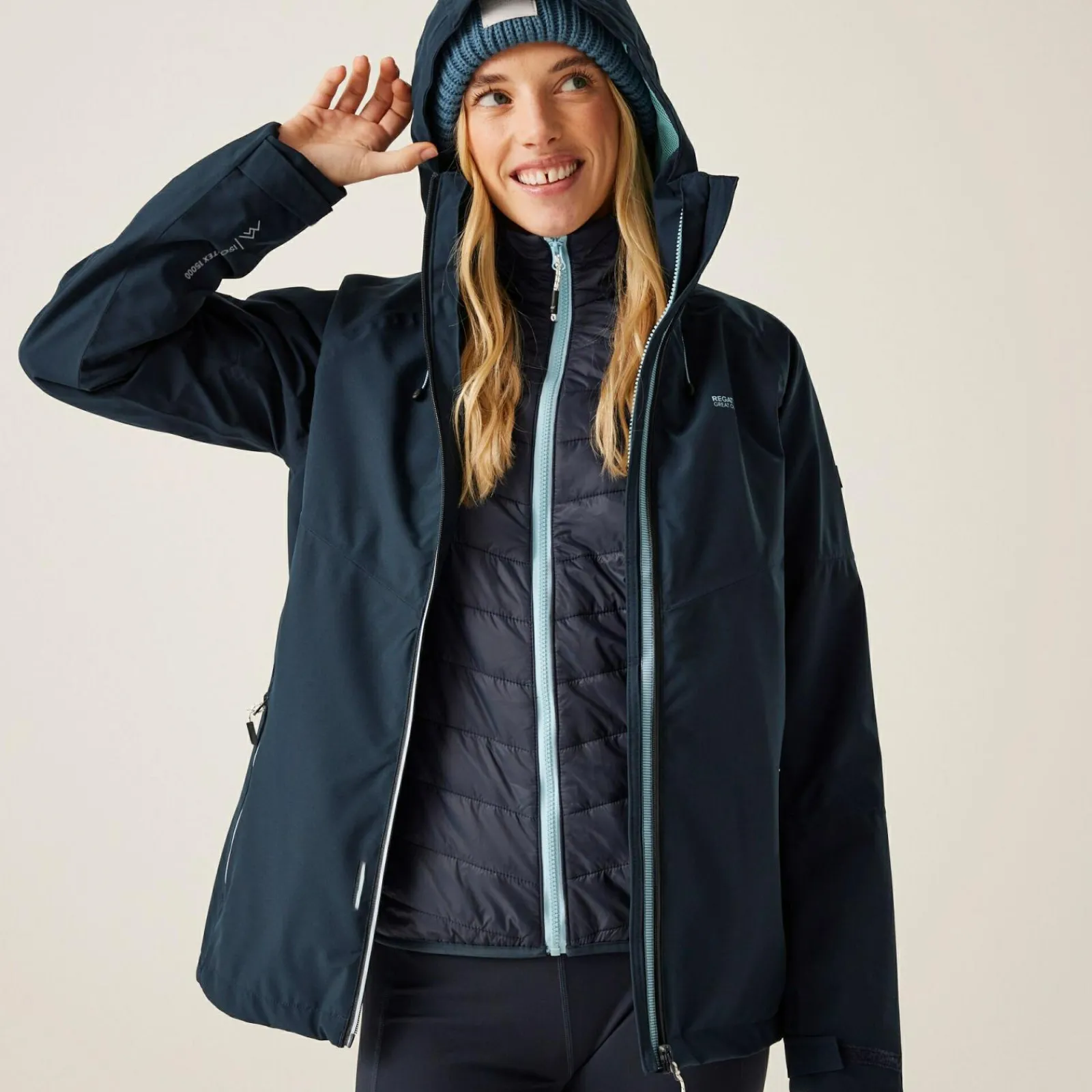 Regatta Veste 3-en-1 Wentwood IX pour femme |<Femme Vestes 3 En 1|Vestes Chaudes