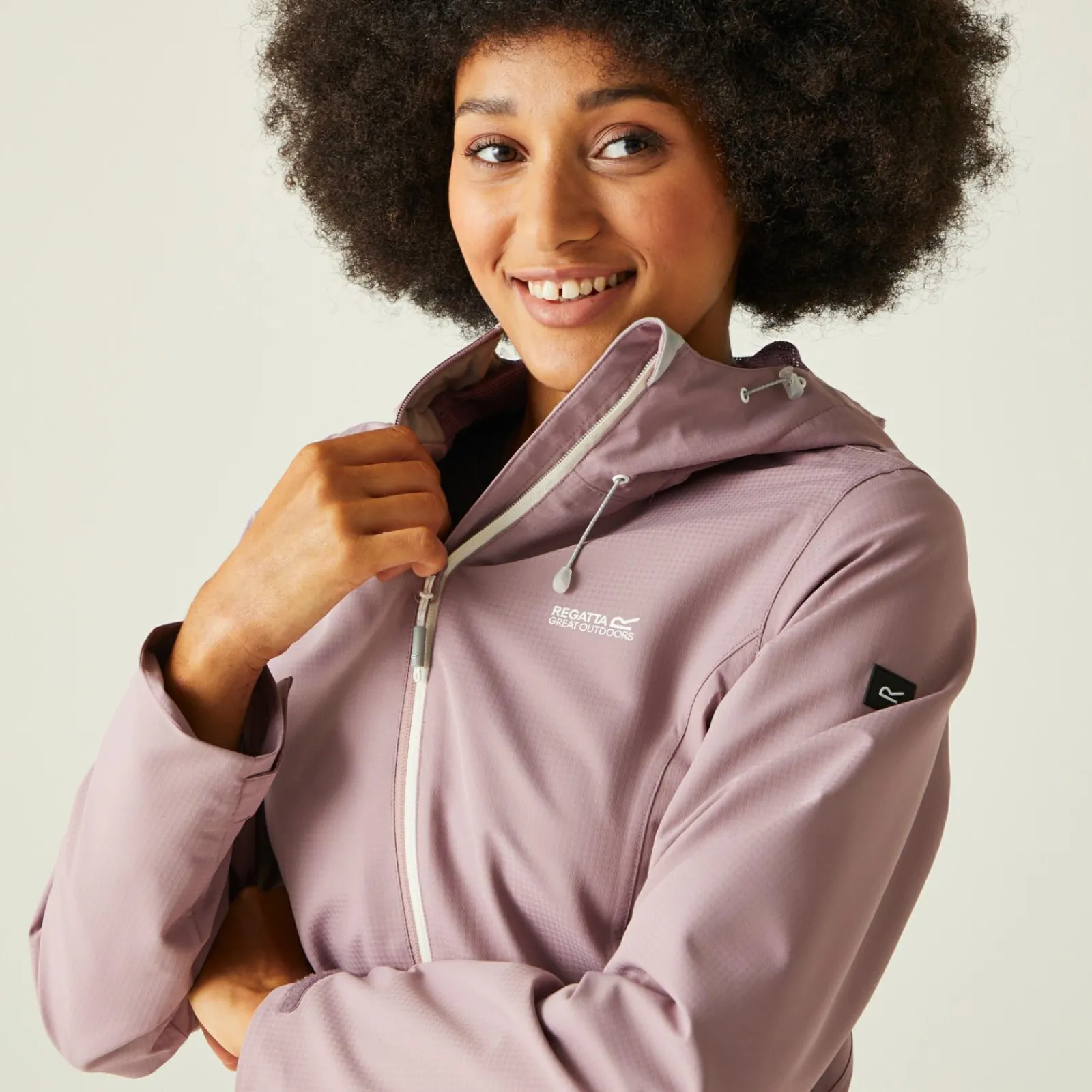 Regatta Veste Femme imperméable Hamara III |<Femme Vestes Légères|Vestes Imperméables