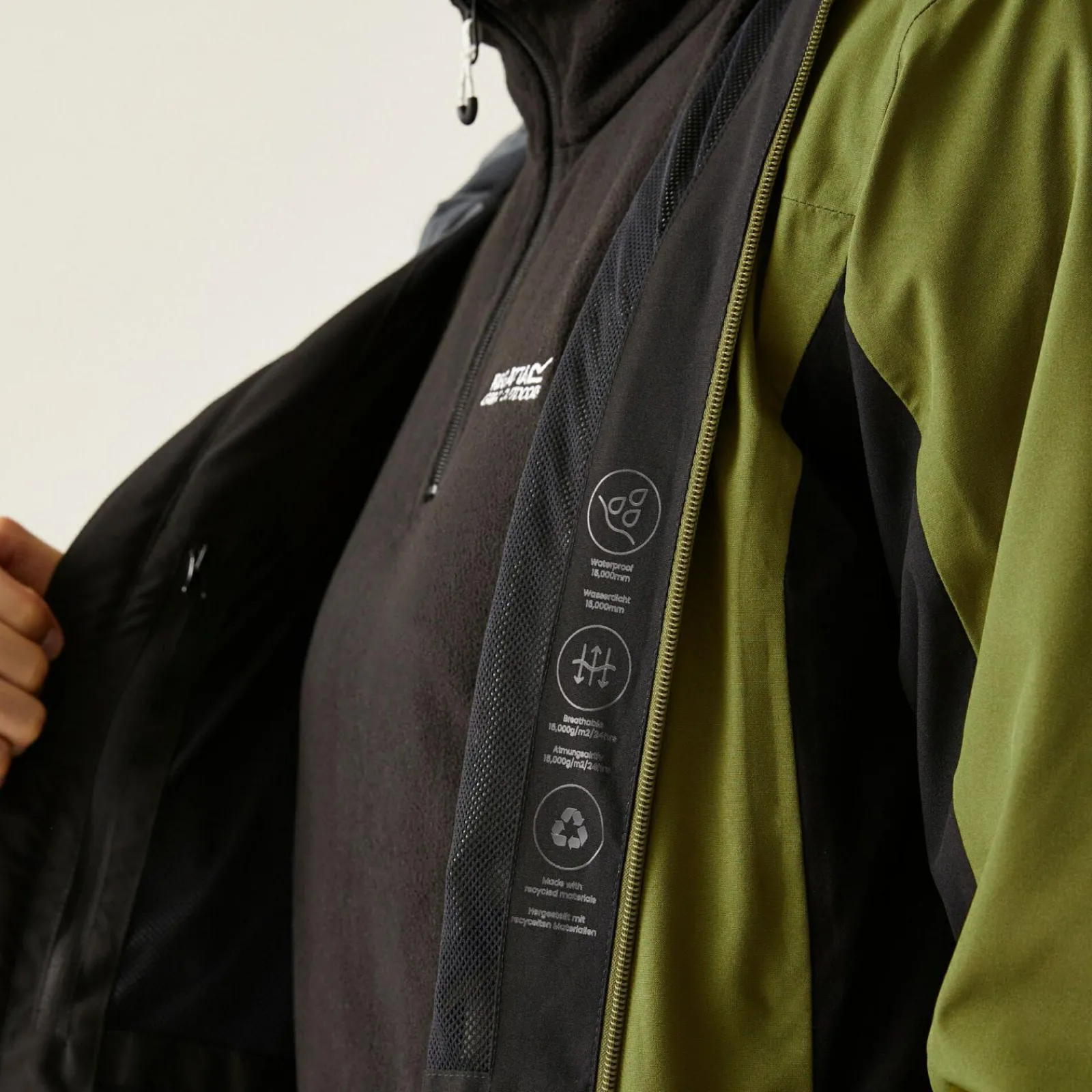 Regatta Veste imperméable Birchdale II pour homme |<Homme Vestes Imperméables