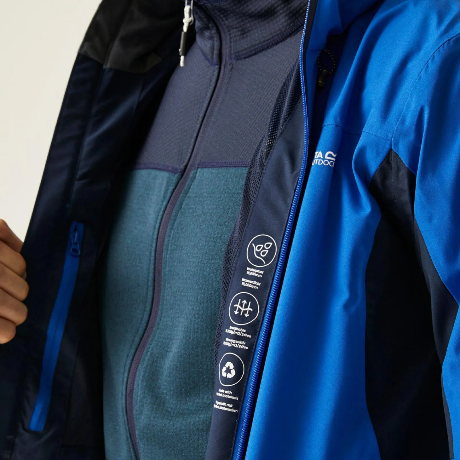 Regatta Veste imperméable Birchdale II pour homme |<Homme Vestes Imperméables