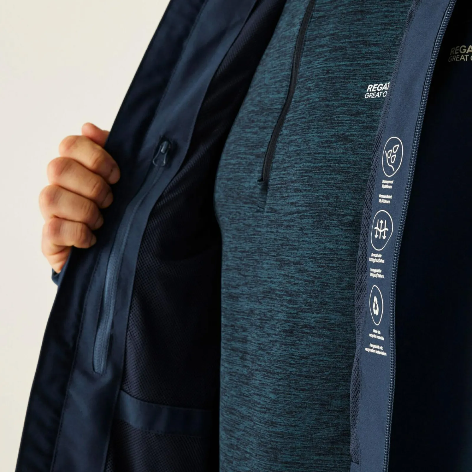 Regatta Veste imperméable Birchdale II pour homme |<Homme Vestes Imperméables