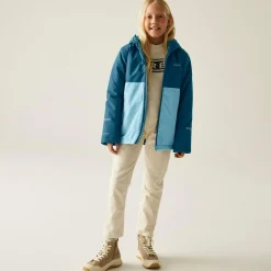 Regatta Veste imperméable doublée chaude pour enfant Hillain |<Enfant Vêtements De Fille|Vêtements Garçon
