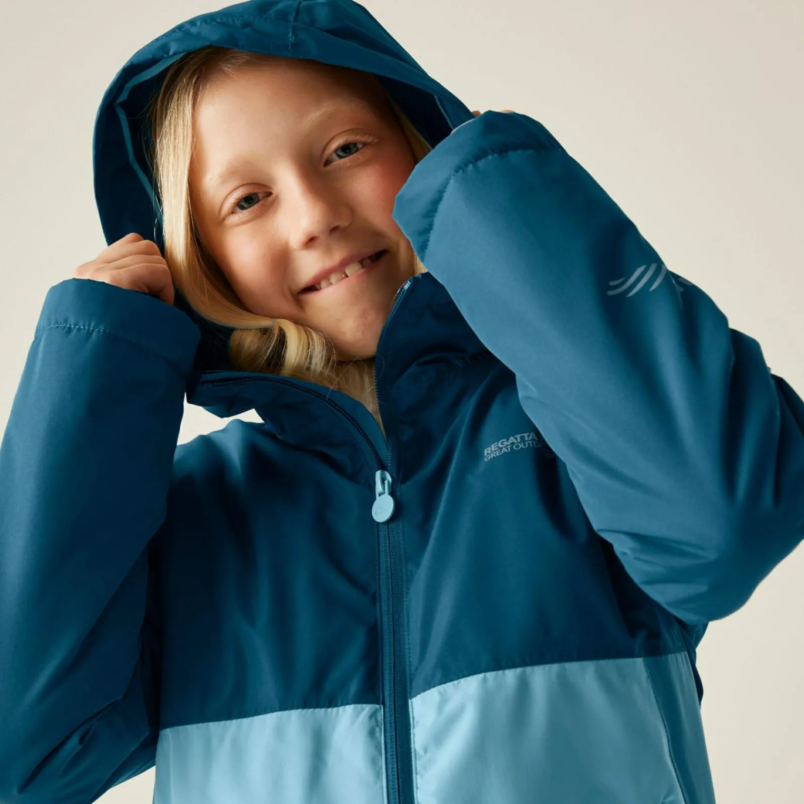 Regatta Veste imperméable doublée chaude pour enfant Hillain |<Enfant Vêtements De Fille|Vêtements Garçon