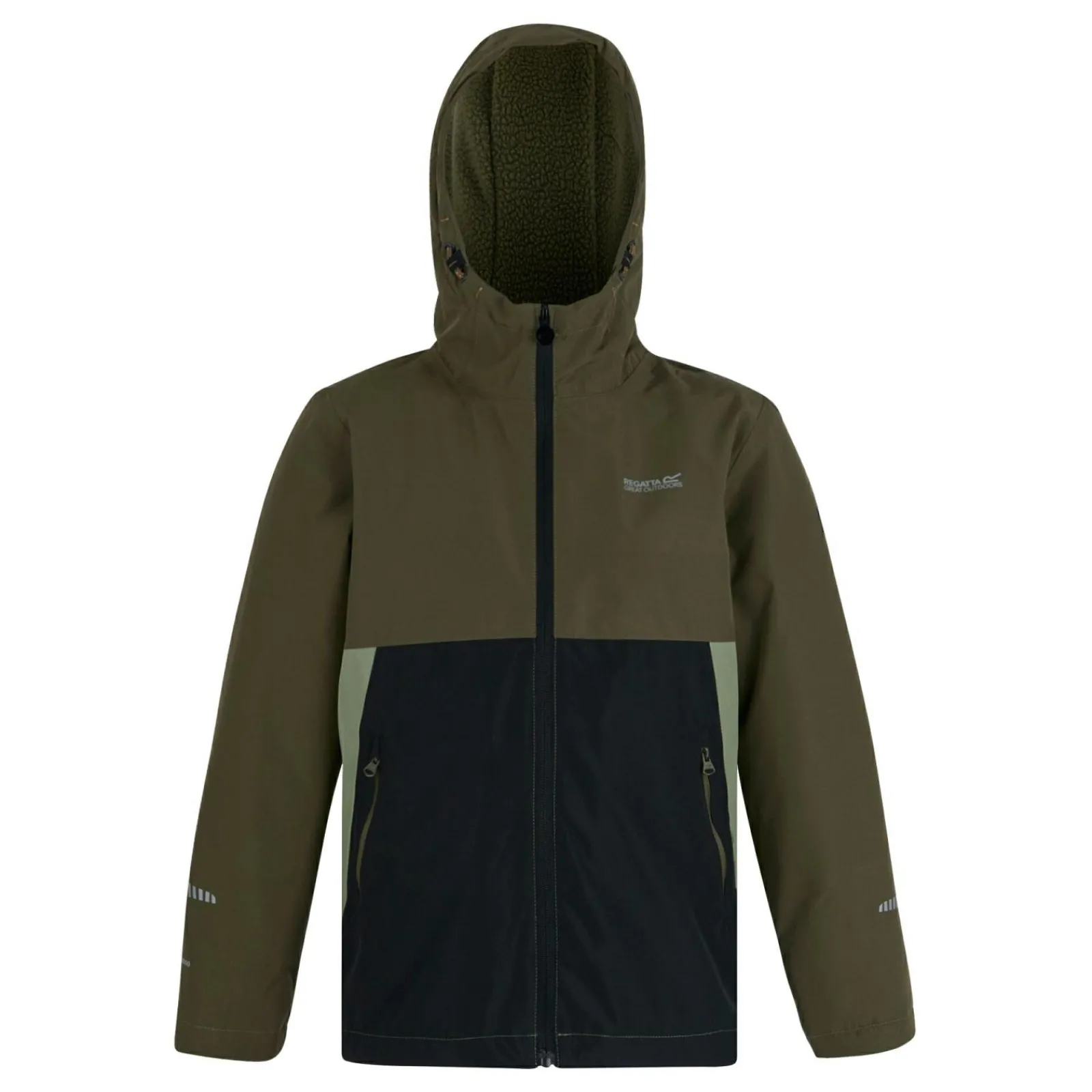 Regatta Veste imperméable doublée chaude pour enfant Hillain |<Enfant Vêtements De Fille|Vêtements Garçon