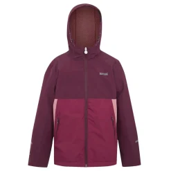 Regatta Veste imperméable doublée chaude pour enfant Hillain |<Enfant Vêtements De Fille|Vestes Imperméables