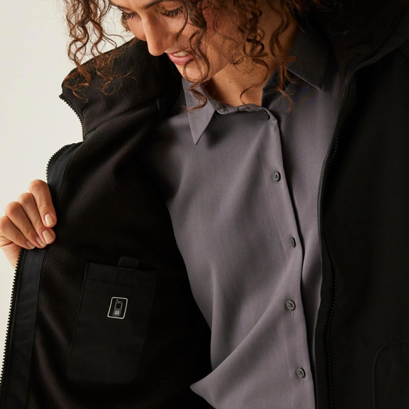 Regatta Veste imperméable et isolante Femme Hudson avec doublure polaire |< Vestes & Manteaux|Vestes