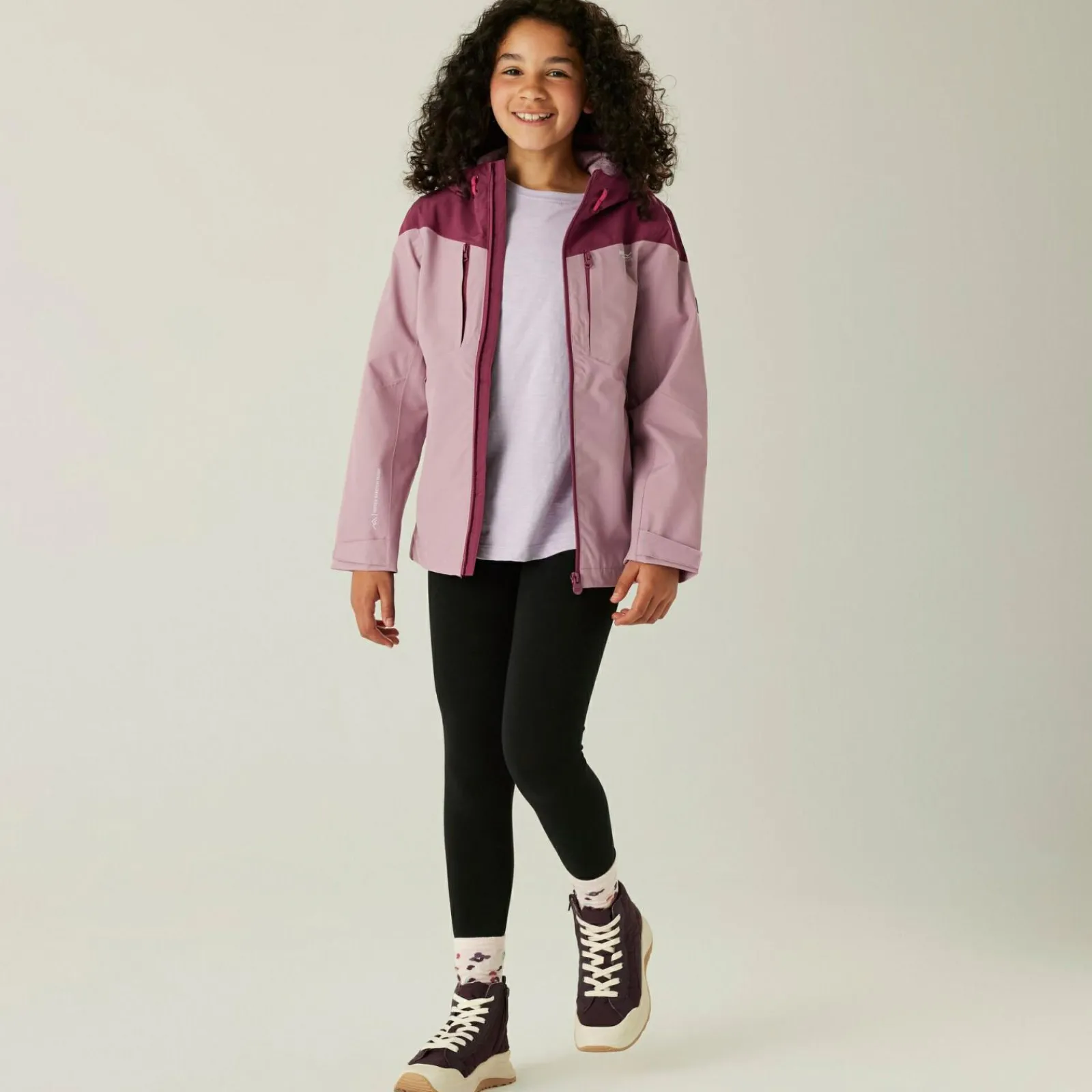 Regatta Veste imperméable Highton VI pour enfant |<Enfant Vestes Imperméables