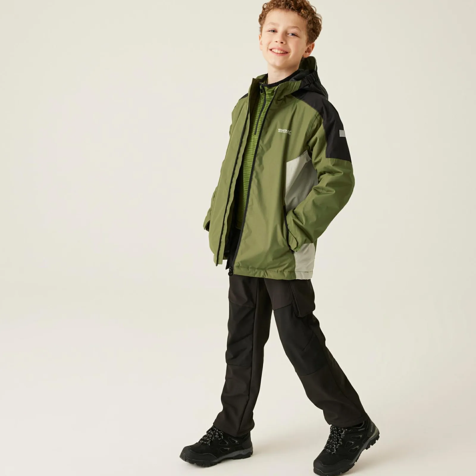 Regatta Veste imperméable Hurdle V pour enfants |<Enfant Vestes Imperméables