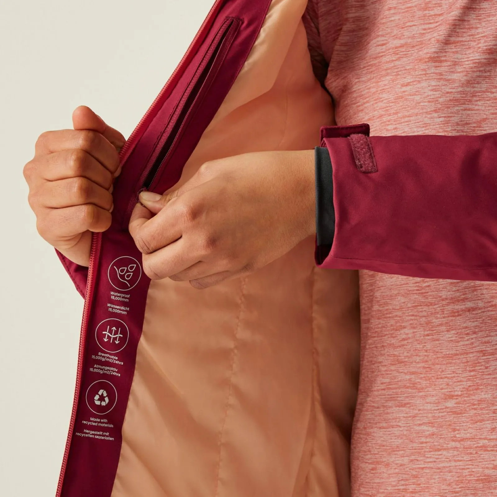 Regatta Veste imperméable isolée Kelora pour femme |<Femme Vestes Chaudes|Vestes Imperméables