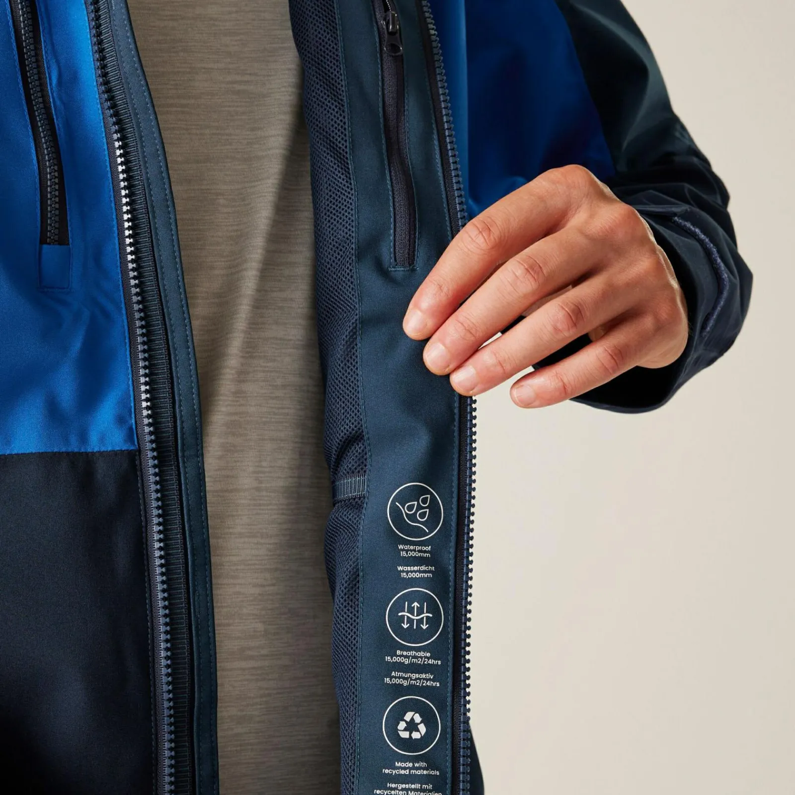 Regatta Veste imperméable Maland II pour homme |<Homme Vestes Imperméables
