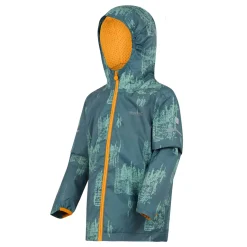 Regatta Veste imperméable Printed Lever II pour enfant |<Enfant Vestes Légères|Vestes Imperméables