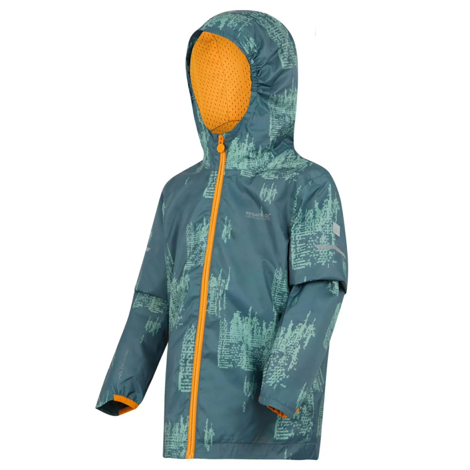 Regatta Veste imperméable Printed Lever II pour enfant |<Enfant Vestes Légères|Vestes Imperméables