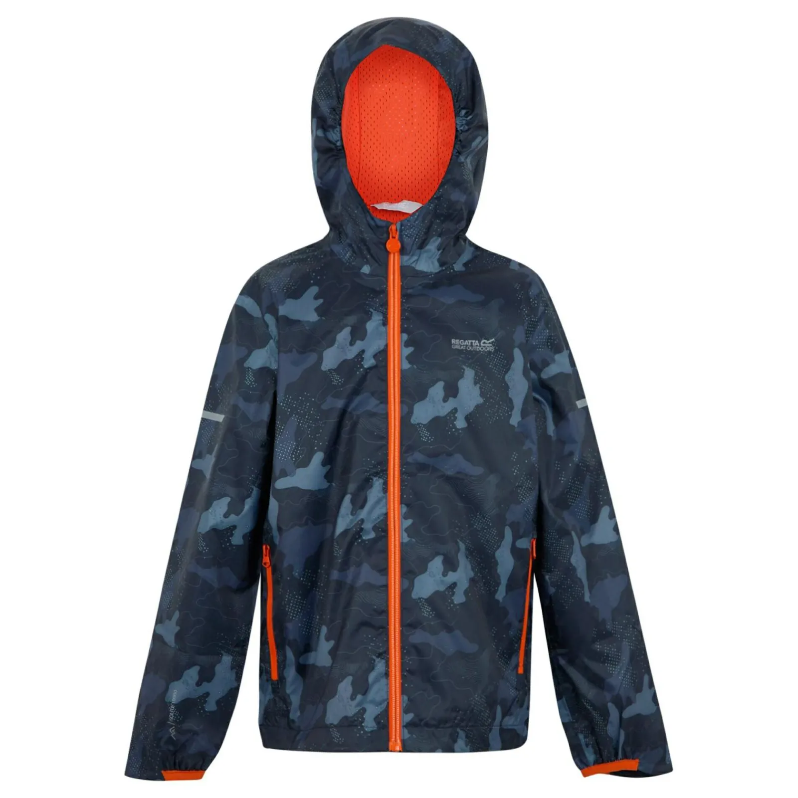 Regatta Veste imperméable Printed Lever II pour enfant |<Enfant Vestes Légères|Vestes Imperméables
