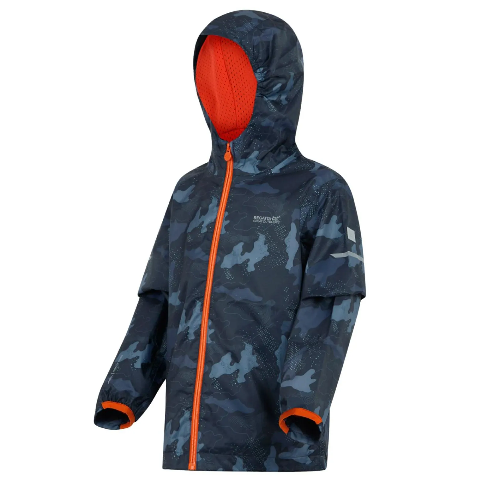 Regatta Veste imperméable Printed Lever II pour enfant |<Enfant Vestes Légères|Vestes Imperméables