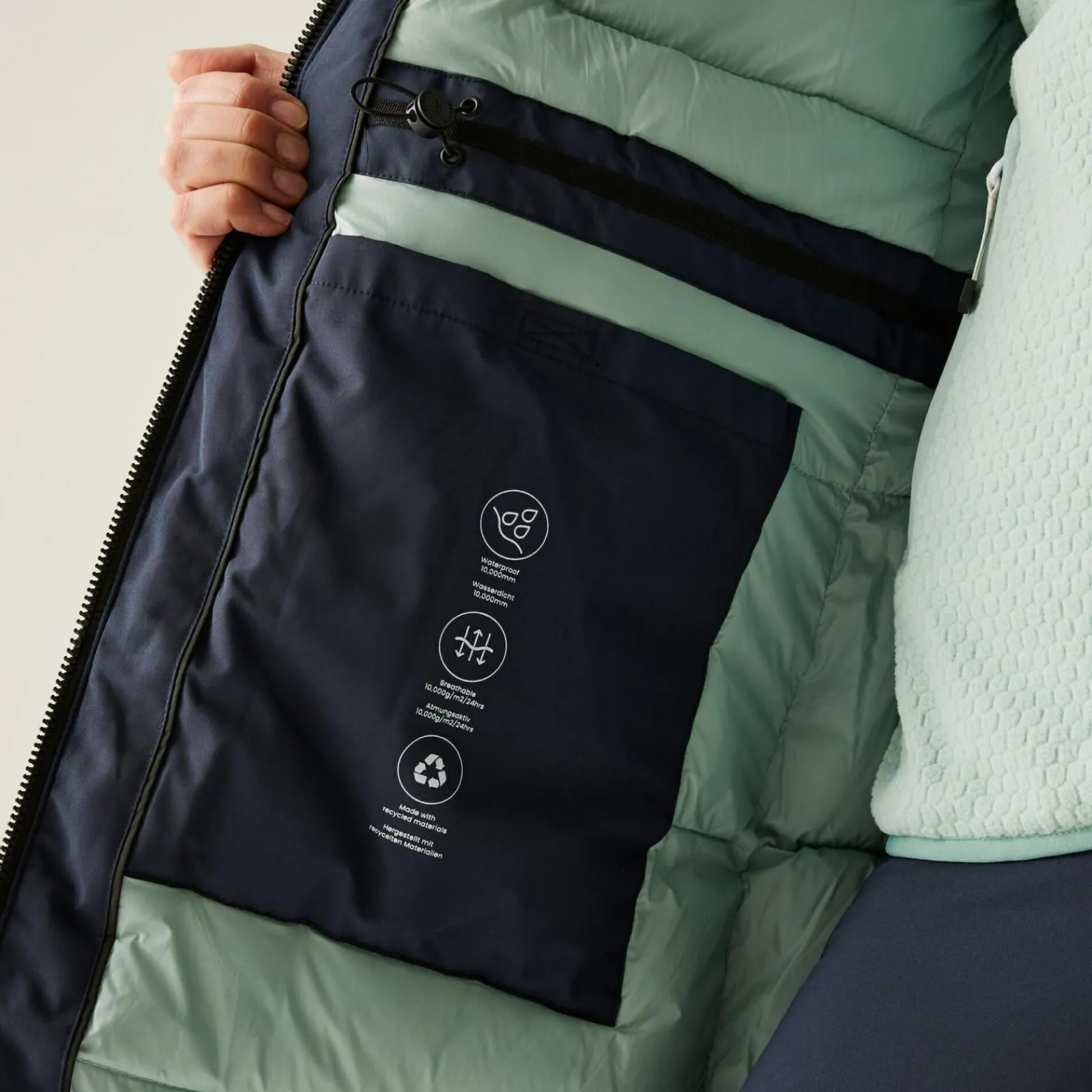 Regatta Veste isolante imperméable pour femme Marron |<Femme Vestes Chaudes|Vestes Imperméables