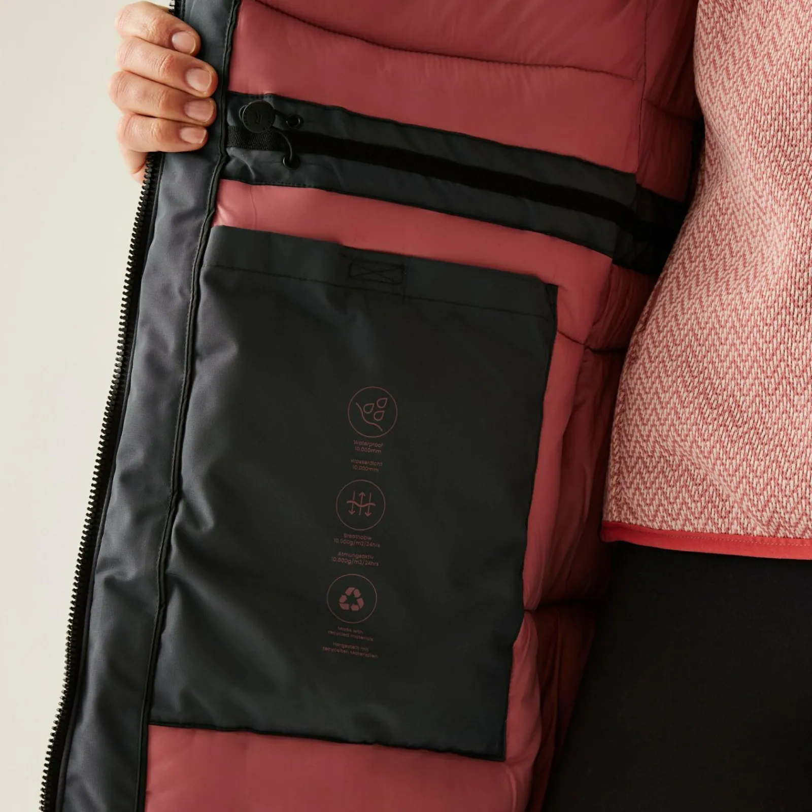 Regatta Veste isolante imperméable pour femme Marron |<Femme Vestes Chaudes|Vestes Imperméables