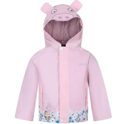 Regatta Veste Junior imperméable avec capuche animal et design Peppa Pig |<Enfant Peppa Pig|Petits Aventuriers