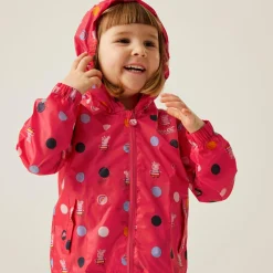 Regatta Veste Junior imperméable avec capuche et design Peppa Pig Pack-It |<Enfant Petits Aventuriers|Peppa Pig